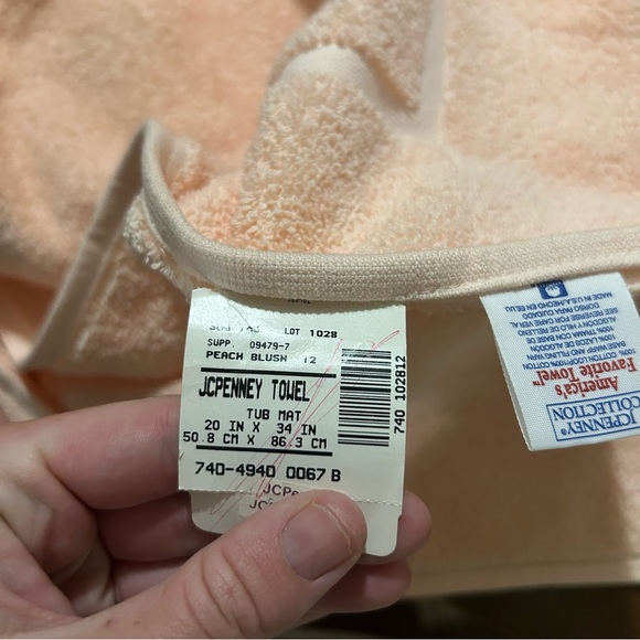 Vintage JC Penny tub/shower mat NWT - Picture 3 of 5